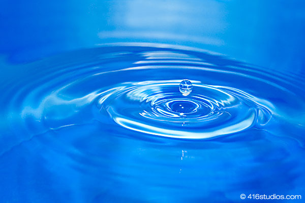 Little Blue Water Drop drop macro blue drop