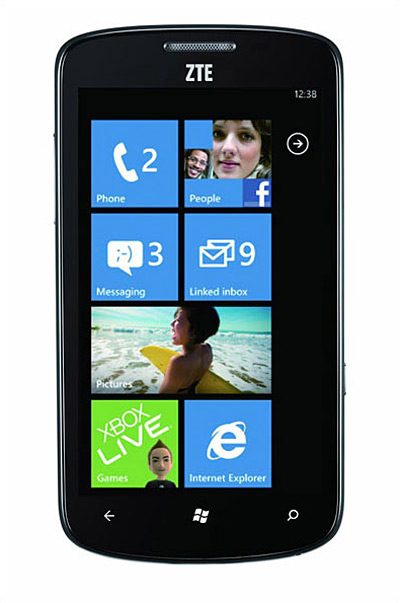 ZTE Tania Smartphone Windows smartphone
