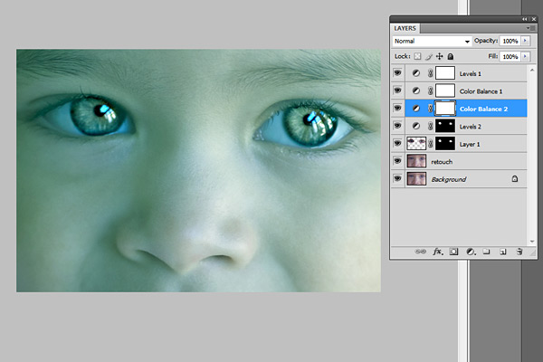 eye sharpening Photoshop tutorial