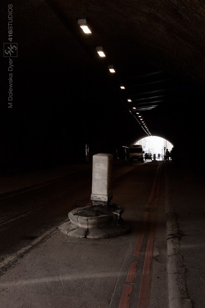 Project - RED: Red Lines under the bridge red lines road city urban London Bermondsey