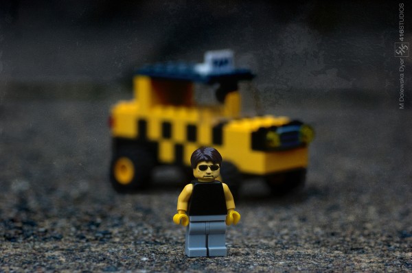 Taxi Driver movie Robert De Niro Martin Scorsese Lego yellow cab NY taxi