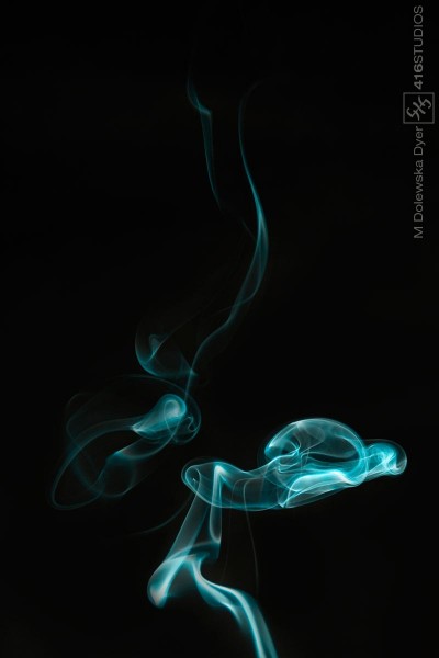 Smoke - Blue Puff smoke photography how to photograph smoke