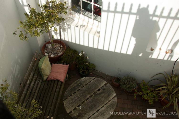 garden shadow basement flat Brighton 