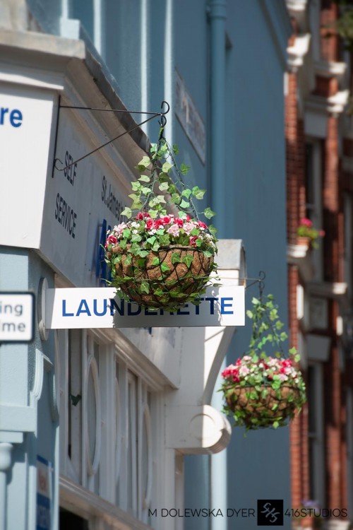 launderette laundry flowers Brighton 